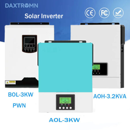 DAXTROMN POWER ALL 3KW SOLAR INVERTER 24VDC 50-60HZ PURE INE WAVE PWN BATTERY CHARGER INVERSOR SOLAR INVERTER